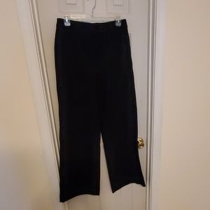 Ann Taylor Wide Leg Black Pants Size 6